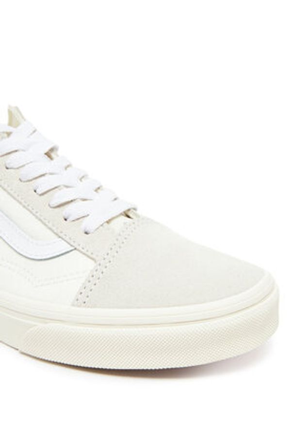 Vans Tenisówki Old Skool VN000D5NWHT1 Biały. Kolor: biały. Materiał: skóra