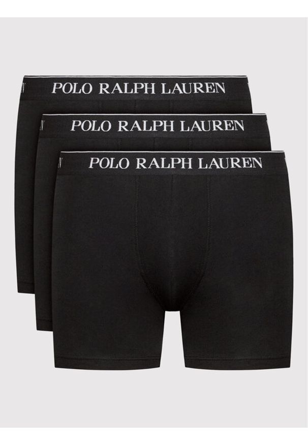 Polo Ralph Lauren Komplet 3 par bokserek 714835885002 Czarny. Kolor: czarny. Materiał: bawełna