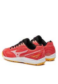 Mizuno Buty halowe Stealth Star 2 Jr X1GC2307 Czerwony. Kolor: czerwony