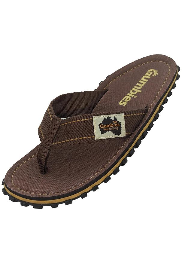 Gumbies - Japonki GUMBIES ISLANDER FLIP-FLOPS UNISEX. Kolor: brązowy. Sport: pływanie, fitness
