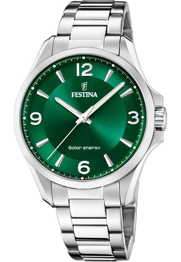 Zegarek Festina Zegarek męski Festina F20656-3 srebrny. Kolor: srebrny