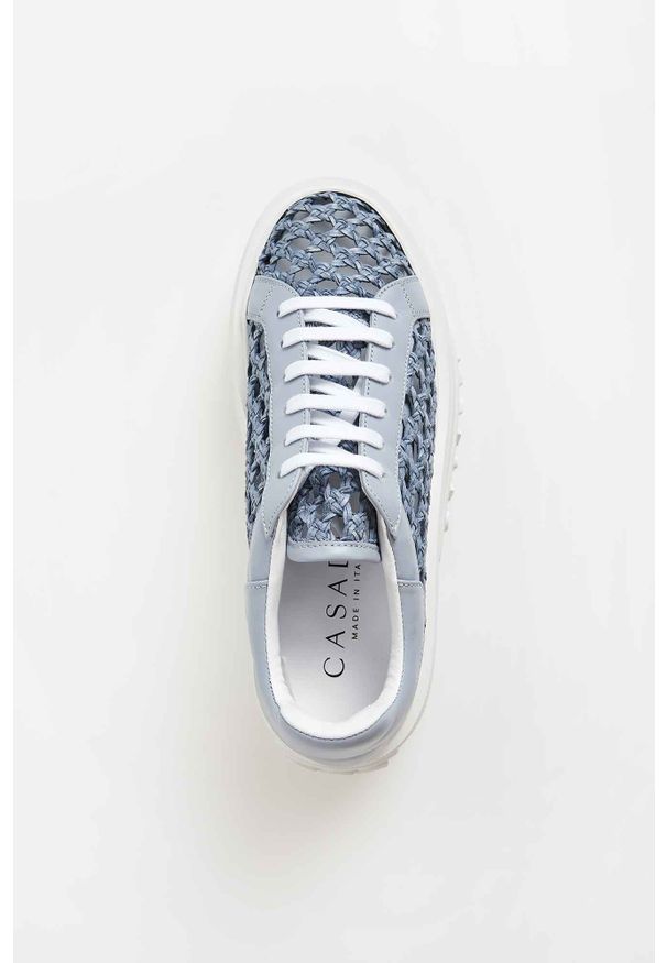 Casadei - Sneakersy damskie plecione CASADEI