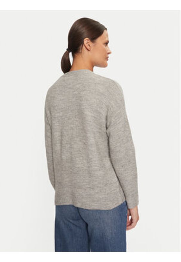Brave Soul Sweter LKX-230ELF Szary Regular Fit. Kolor: szary. Materiał: syntetyk