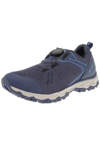 MEINDL - Buty trekkingowe damskie Meindl Abano Gtx. Kolor: niebieski. Materiał: materiał, syntetyk. Szerokość cholewki: normalna. Styl: sportowy