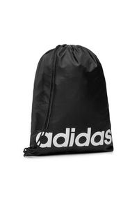 Adidas - adidas Worek Linear Gymsack GN1923 Czarny. Kolor: czarny. Materiał: materiał #6