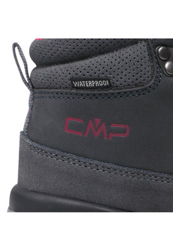 CMP Trekkingi Heka Wmn Hiking Shoes Wp 3Q49556 Szary. Kolor: szary. Materiał: nubuk, skóra