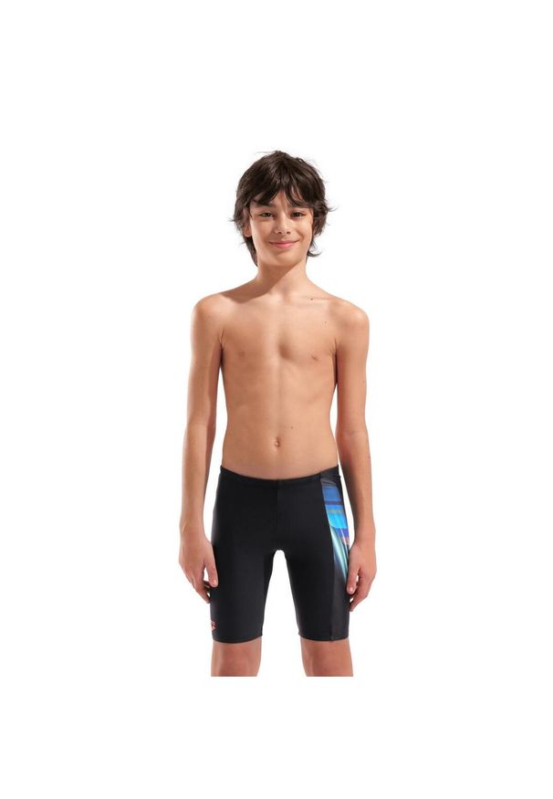 Spodenki Pływackie Chłopięce Arena Fading Swim Jammer. Kolor: czarny. Materiał: materiał