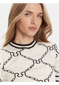 Rinascimento Sweter CFM0011924003 Beżowy Regular Fit. Kolor: beżowy. Materiał: syntetyk