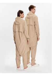Rains Kurtka przeciwdeszczowa 18140 Beżowy Casual Fit. Okazja: na co dzień. Kolor: beżowy. Materiał: syntetyk. Styl: casual #5