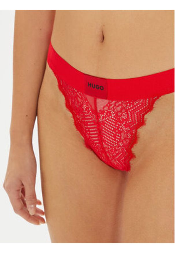 Hugo Figi klasyczne 50502787 Czerwony. Kolor: czerwony. Materiał: syntetyk