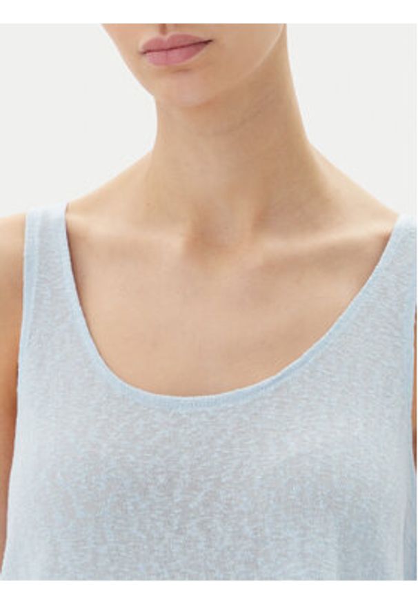 only - ONLY Top Frida 15194667 Błękitny Regular Fit. Kolor: niebieski. Materiał: syntetyk