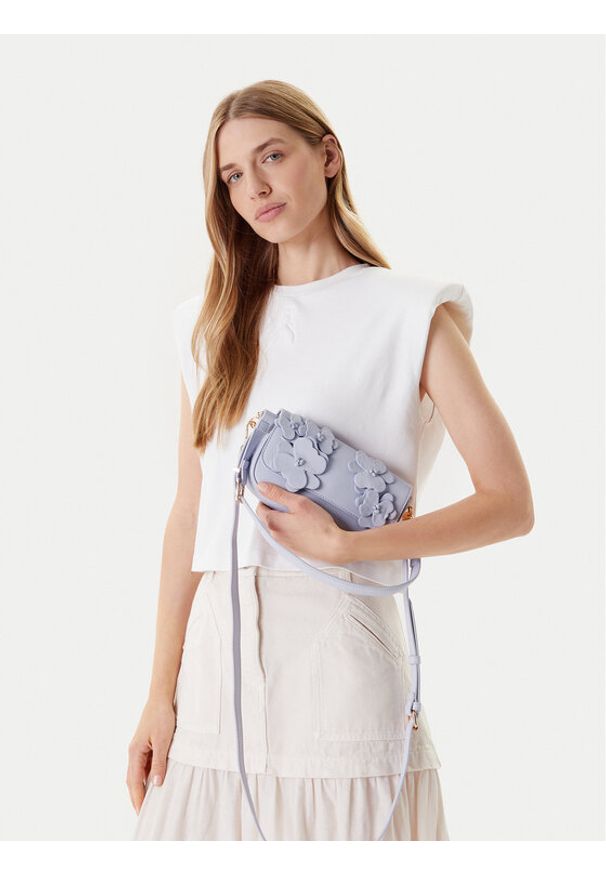 Aldo Torebka Daisybouquet 13989697 Fioletowy. Kolor: fioletowy. Materiał: skórzane