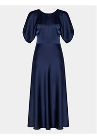 Imperial Sukienka koktajlowa AEAGGBA Niebieski Regular Fit. Kolor: niebieski. Materiał: syntetyk. Styl: wizytowy