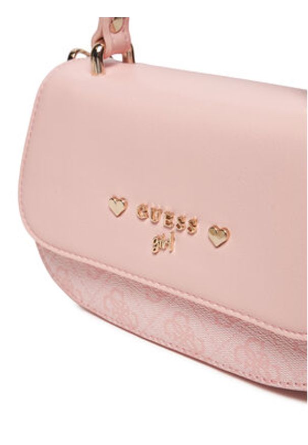 Guess Torebka J4YZ42 WFEN0 Różowy. Kolor: różowy. Materiał: skórzane