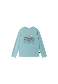 Bluza dziecięca Reima Viisas. Kolor: zielony. Materiał: wełna. Długość rękawa: długi rękaw. Długość: długie #1