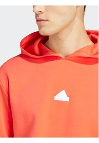 Adidas - adidas Bluza Future Icons 3-Stripes IR9229 Pomarańczowy Regular Fit. Kolor: pomarańczowy. Materiał: bawełna