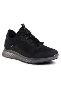 ecco - ECCO Półbuty Exostride M GORE-TEX 83533400001 Czarny. Kolor: czarny. Materiał: materiał