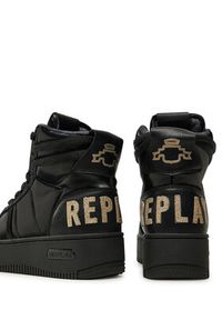 Replay - REPLAY Sneakersy Epic High Standout GWZ5O .000.C0006T Czarny. Kolor: czarny. Materiał: materiał #3