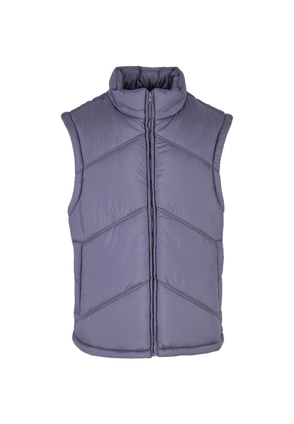 Kurtka puchowa bez rękawów Urban Classics Arrow. Kolor: niebieski. Materiał: puch. Długość rękawa: bez rękawów