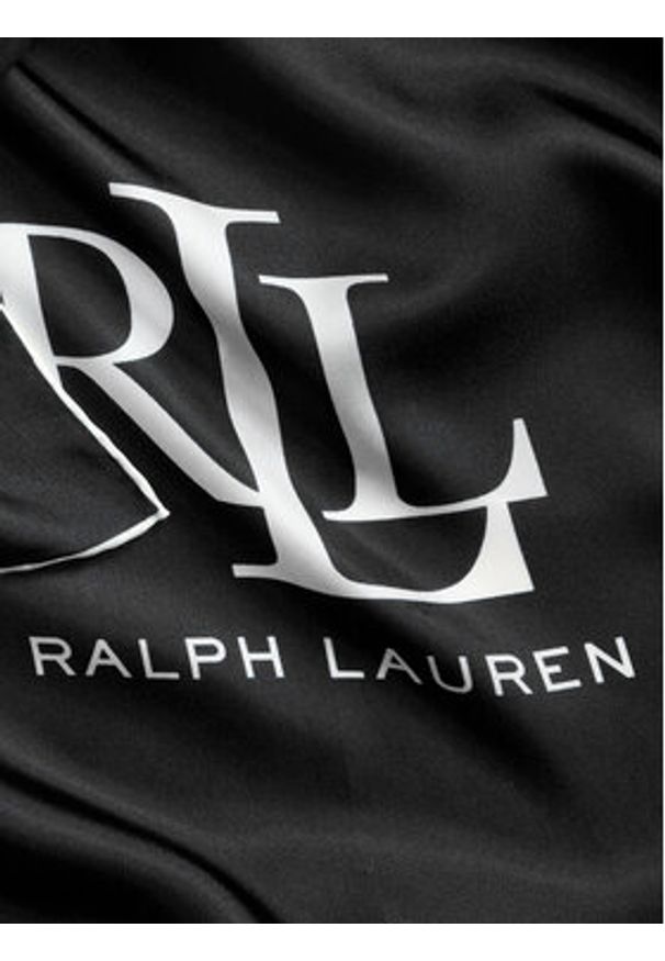 Lauren Ralph Lauren - LAUREN RALPH LAUREN Chusta 454966215001 Czarny. Kolor: czarny. Materiał: materiał, jedwab