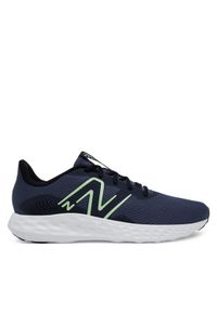 New Balance Buty do biegania M411RL3 Granatowy. Kolor: niebieski. Materiał: materiał