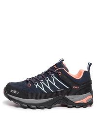 CMP Trekkingi Rigel Low Wmn Trekking Shoes Wp 3Q13246 Granatowy. Kolor: niebieski. Materiał: zamsz, skóra #4