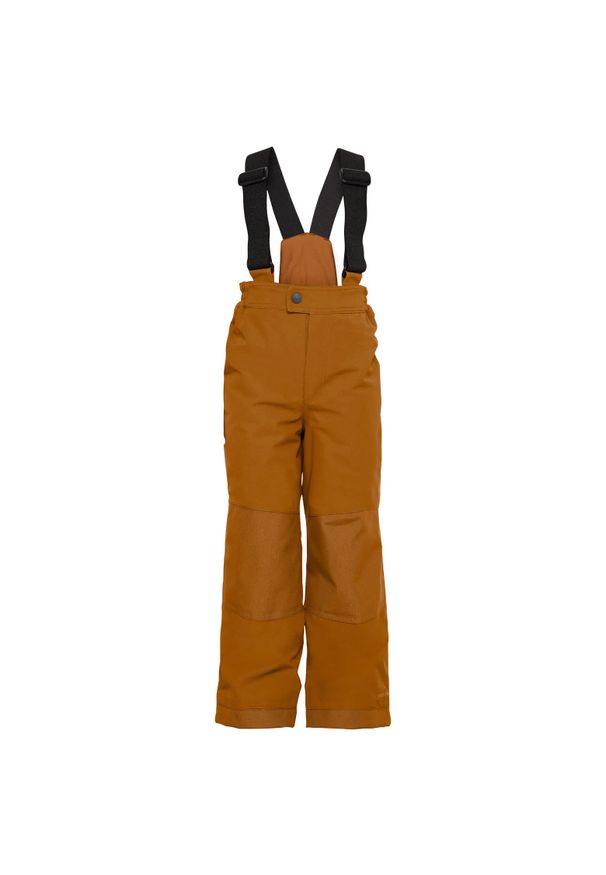 Vaude - Dziewczęcy kombinezon narciarski VAUDE Snow Cup III. Kolor: żółty. Sezon: zima. Sport: narciarstwo