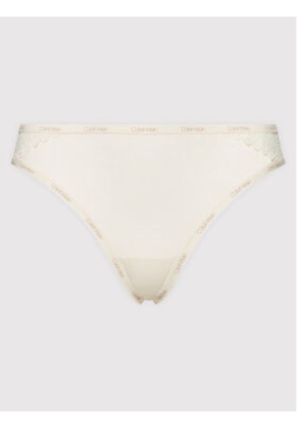 Calvin Klein Underwear Figi brazylijskie 000QF5152E Żółty. Kolor: żółty. Materiał: syntetyk