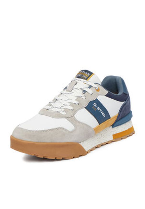 G-Star RAW - G-Star Raw Sneakersy EO-MILAN-01 Granatowy. Kolor: niebieski. Materiał: skóra, zamsz