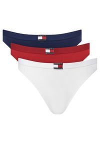TOMMY HILFIGER - Tommy Hilfiger Komplet fig UW0UW06141 Kolorowy. Materiał: bawełna. Wzór: kolorowy #1