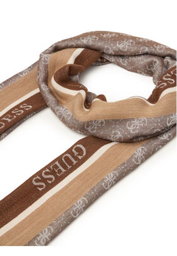 Guess Szal AM9565 POL03 Beżowy. Kolor: beżowy. Materiał: poliester
