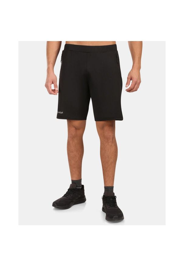 Męskie spodenki fitness Kilpi NANTES-M. Kolor: czarny. Sport: fitness