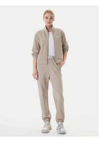 EA7 Emporio Armani Spodnie dresowe 7W001154 AF12501 U6225 Beżowy Regular Fit. Kolor: beżowy. Materiał: syntetyk #2