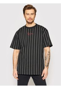 Karl Kani T-Shirt Signature Pinstripe 6030153 Czarny Regular Fit. Kolor: czarny. Materiał: bawełna
