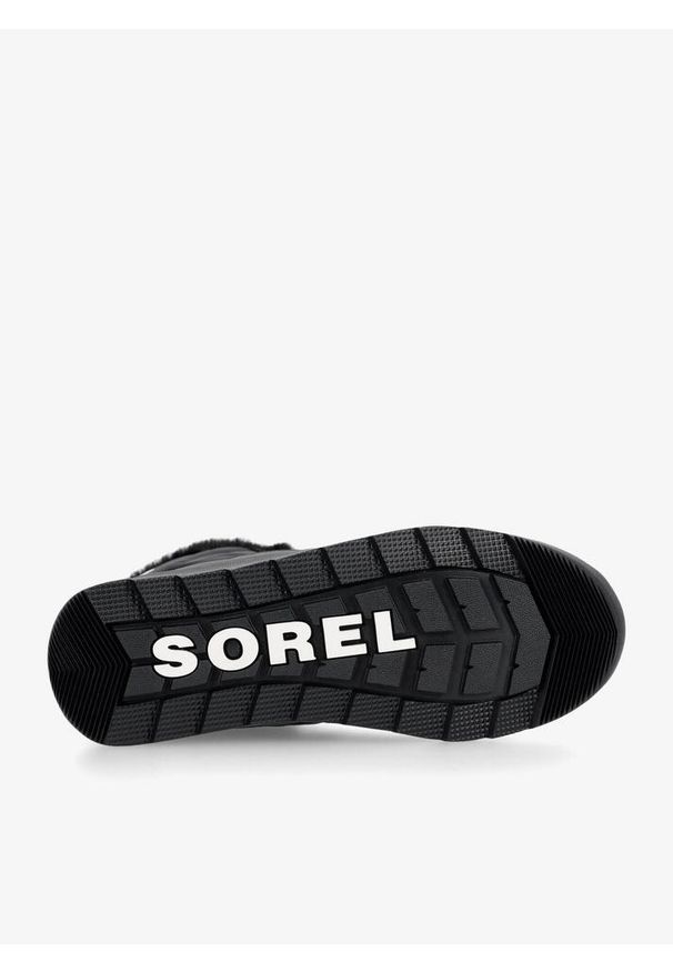 sorel - Buty zimowe damskie Sorel Whitney II Plus Lace WP. Kolor: czarny. Sezon: zima. Styl: sportowy