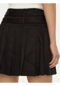 Guess Spódnica mini W5RD75 WGXM2 Czarny Regular Fit. Kolor: czarny. Materiał: syntetyk, wiskoza