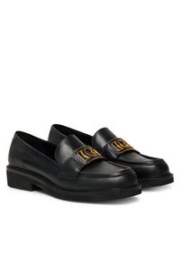 Guess Loafersy FLPSHU LEA14 Czarny. Kolor: czarny. Materiał: skóra #5