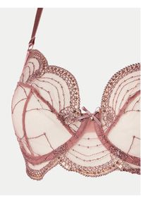 Hunkemöller Biustonosz z fiszbiną Ruby 300237 Różowy. Kolor: różowy. Materiał: syntetyk #3