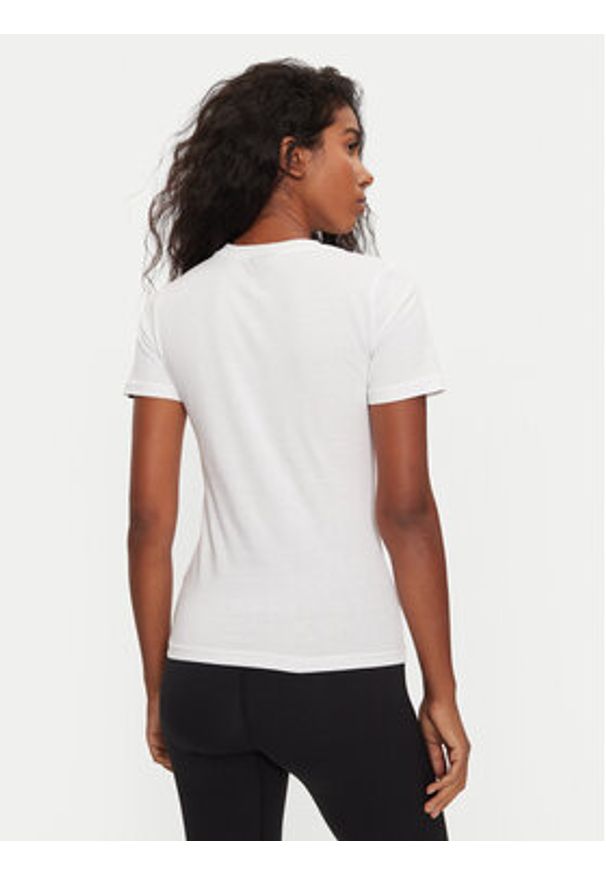 Ellesse T-Shirt Beckana SGP16458 Biały Regular Fit. Kolor: biały. Materiał: bawełna