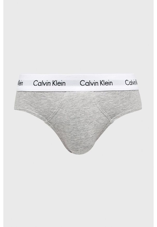 Calvin Klein Underwear - Slipy (3-pack). Kolor: szary