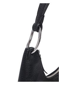 Calvin Klein Torebka Slouchy Leather Shoulder Bag LV04F3657G Czarny. Kolor: czarny. Materiał: skórzane #3