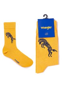 Wrangler - SKARPETKI WRANGLER BY HORSE SOCKS AMBER YELLOW W0Z2596UY #4