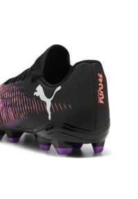 Puma - Buty piłkarskie FUTURE 8 PLAY FG/AG PUMA Black White Glowing Red. Kolor: biały, czarny, czerwony, wielokolorowy. Sport: piłka nożna