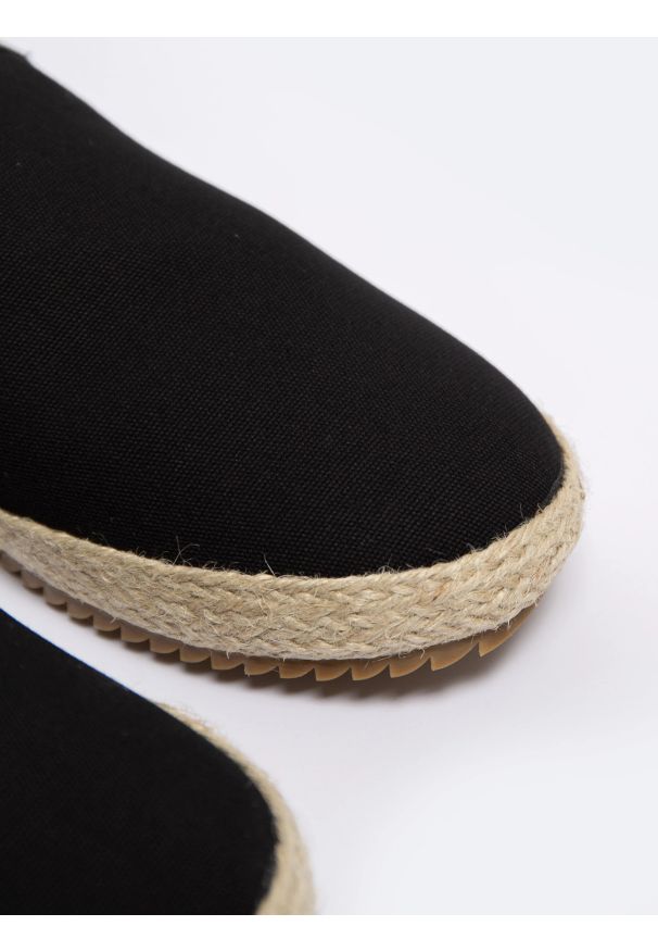 Big-Star - Espadryle męskie czarne NN174406 906. Zapięcie: bez zapięcia. Kolor: czarny. Materiał: materiał. Sezon: lato. Styl: wakacyjny, elegancki