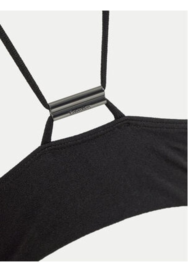 Calvin Klein Swimwear Góra od bikini KW0KW02736 Czarny. Kolor: czarny. Materiał: syntetyk