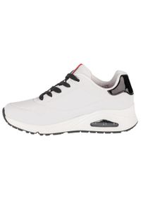 skechers - Buty do chodzenia damskie Skechers 177965WBK. Kolor: biały. Materiał: syntetyk, materiał. Szerokość cholewki: normalna. Model: Skechers Sport. Sport: turystyka piesza