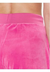 Guess Spodnie dresowe V3BB27 KBXI2 Różowy Regular Fit. Kolor: różowy. Materiał: syntetyk