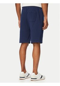 TOMMY HILFIGER - Tommy Hilfiger Szorty sportowe Terry UM0UM03914 Granatowy Regular Fit. Kolor: niebieski. Materiał: bawełna. Styl: sportowy #7