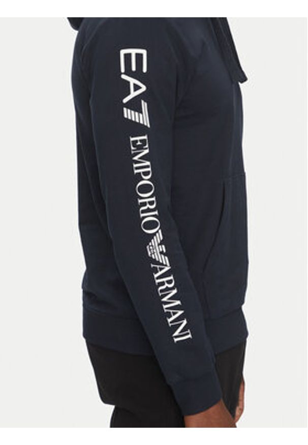 EA7 Emporio Armani Bluza 7M000569 AF13512 MB149 Granatowy Regular Fit. Kolor: niebieski. Materiał: bawełna