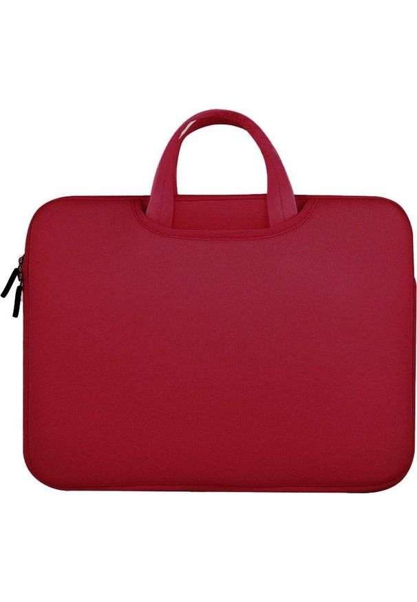 Torba Hurtel Uniwersalne etui torba na laptopa 15,6'' tablet organizer na komputer czerwony. Kolor: czerwony